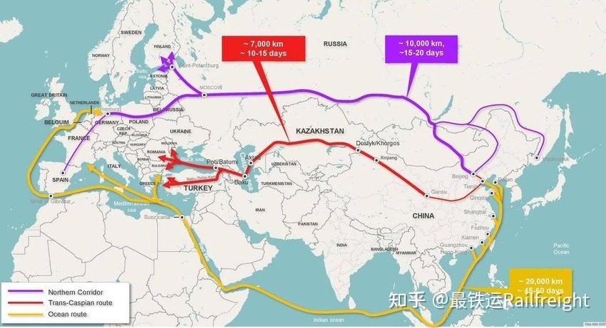 土耳其倡导的中间走廊,迎来了首趟埃及-哈萨克斯坦列车