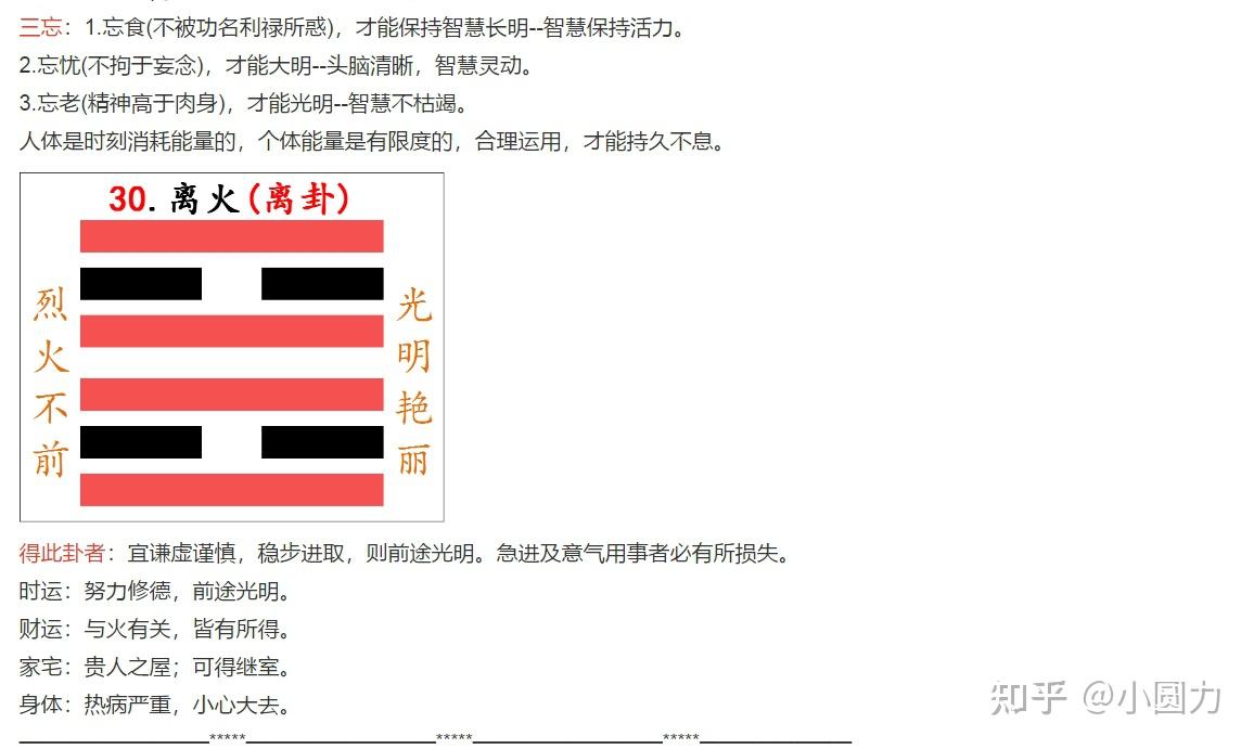 易经30卦离为火 - 知乎