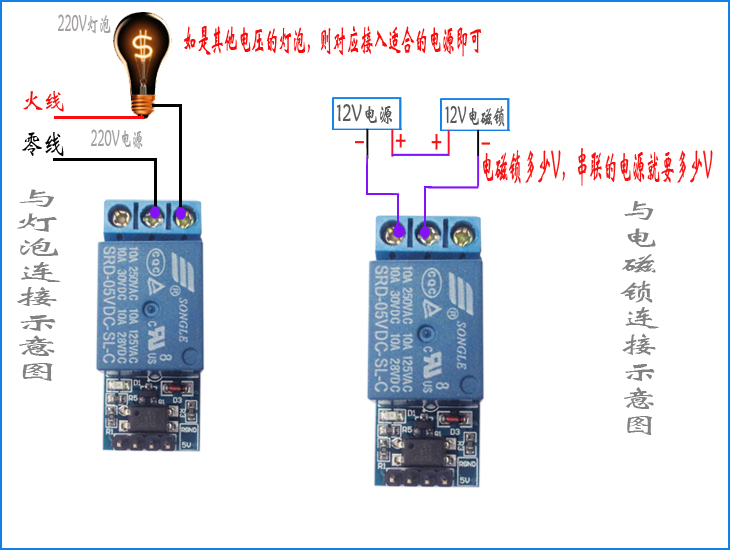 松乐继电器模块jdqa1