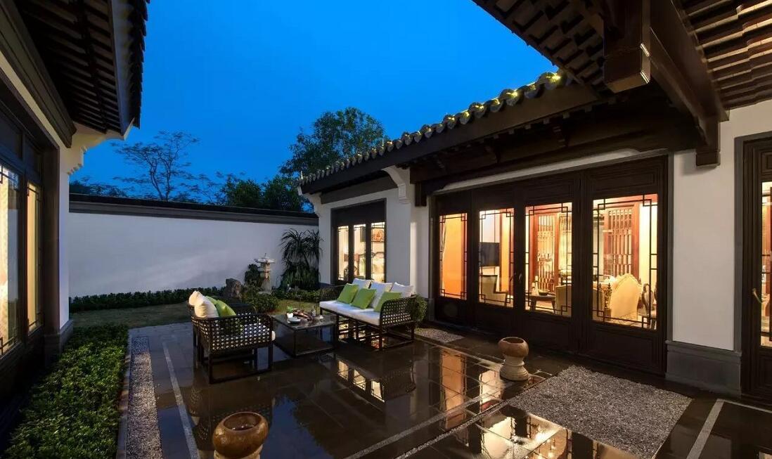 绿城桃李春风一壶酒,吟诵雅致中式院落四季趣事 - 知乎