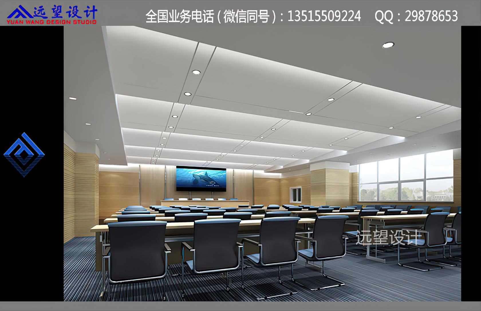 多功能会议室效果图 - 知乎