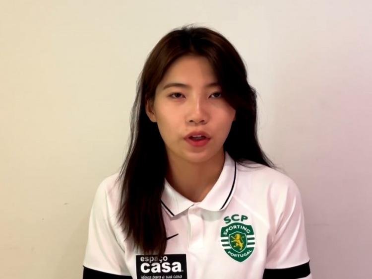 女足留洋小将沈梦露努力让自己每天都进步鼓励更多人走出去