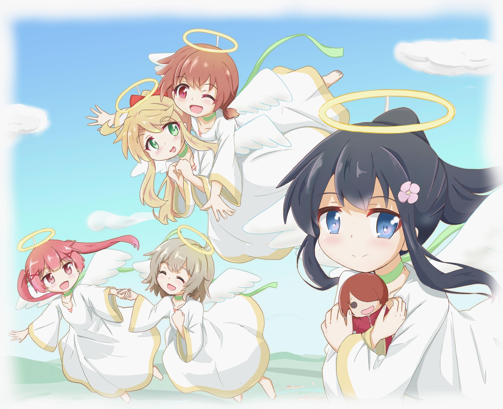 天使降临到了我的身边丨白咲花典藏级壁纸图包收录