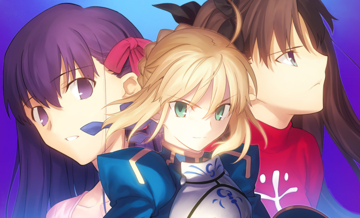 Fate Staynight 手机下载100万纪念壁纸 武内老画风引人怀念 知乎