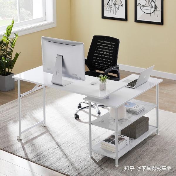 办公桌拍摄家具拍摄办公桌场景拍摄图