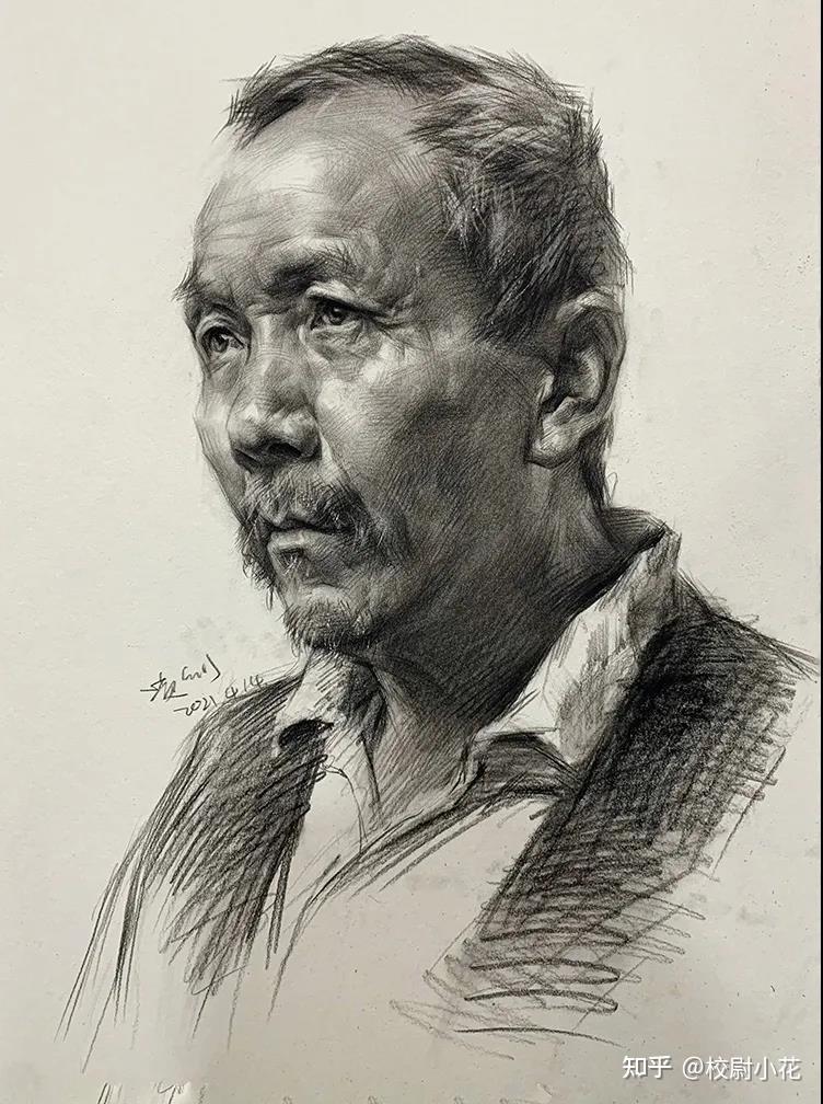 校尉美术告诉你美术联考素描头像怎样画才能考高分? - 知乎