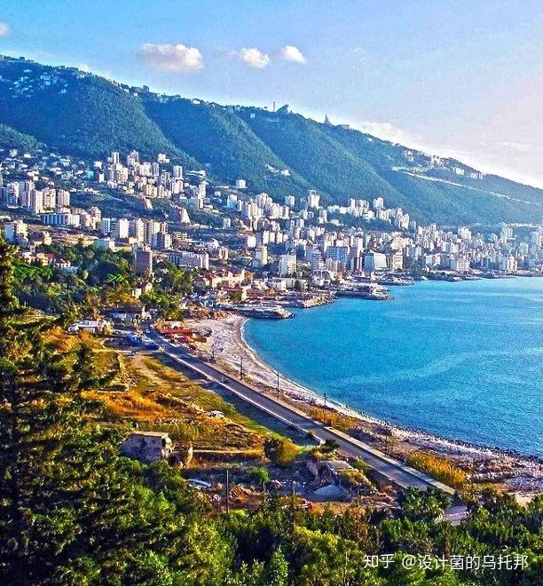 叙利亚接壤地中海东岸位于亚洲西南部面积10452平方公里黎巴嫩