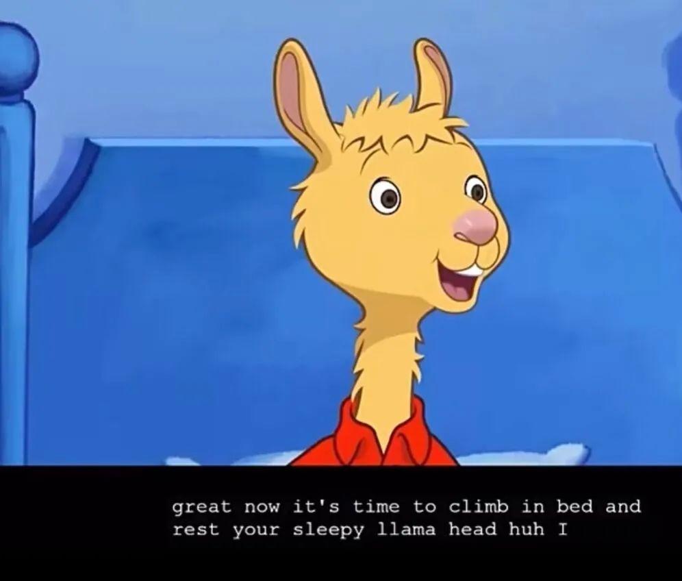 英文原版动画羊驼拉玛llamallama