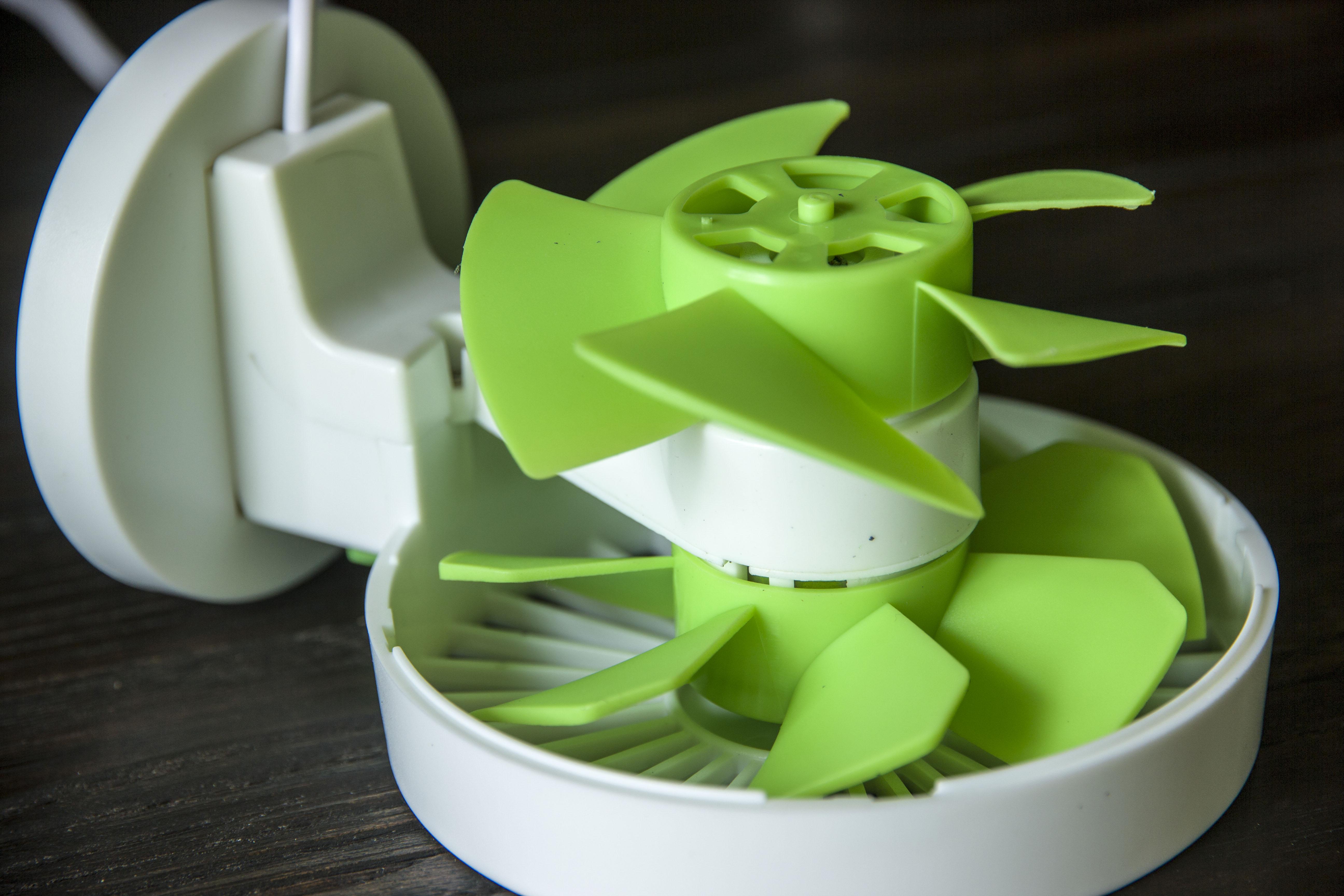 小身体有大风力!orico双风叶usb风扇伴你度炎夏