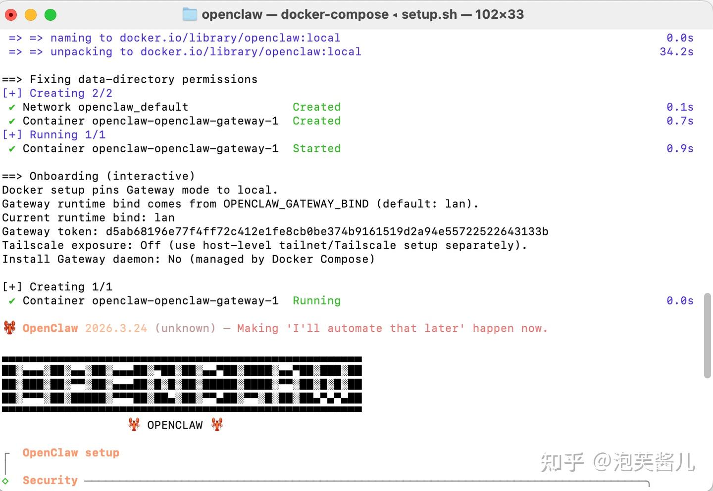 OpenClaw本地docker部署 - 知乎