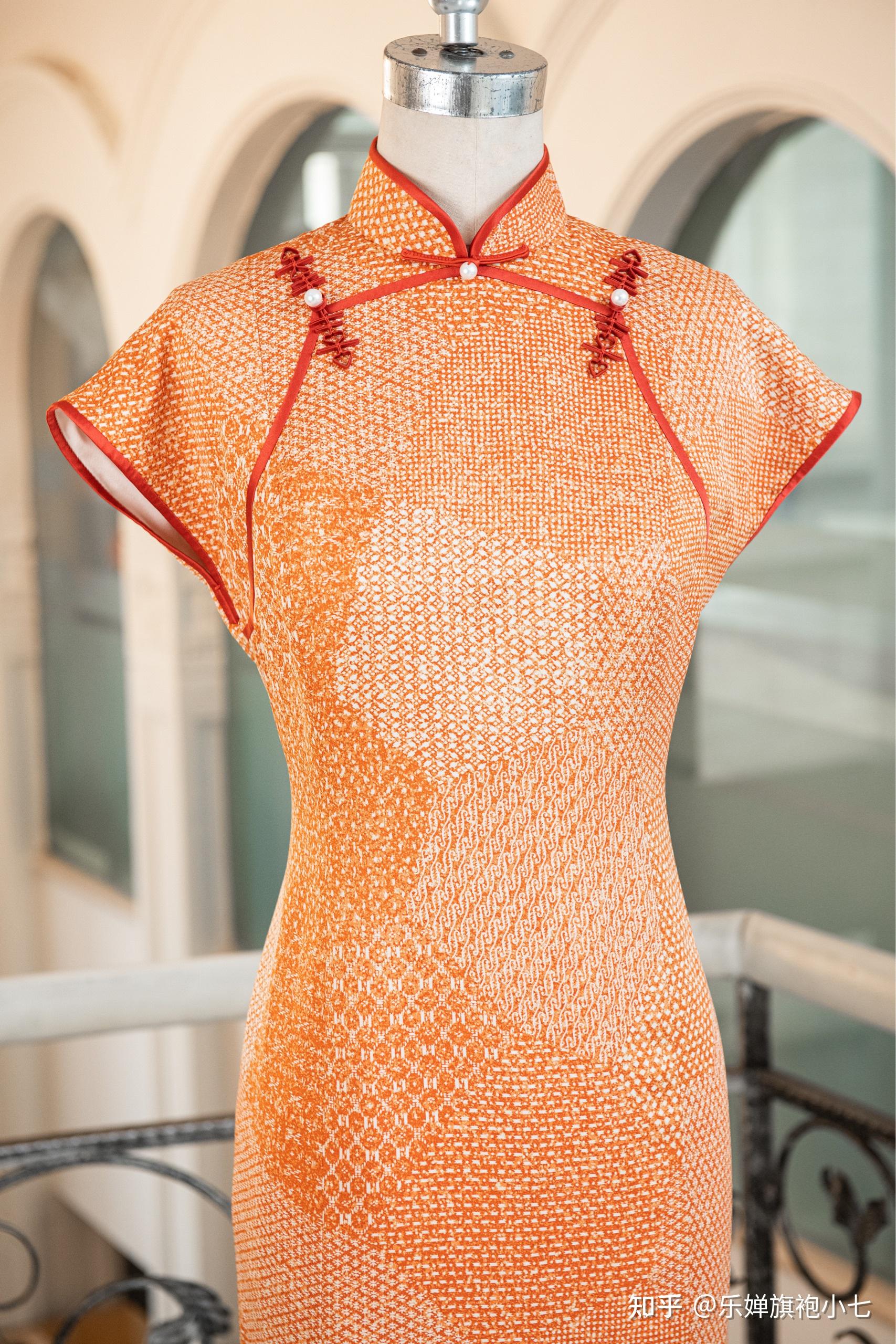 干货盘点旗袍的襟形能影响脸型乐婵小课堂