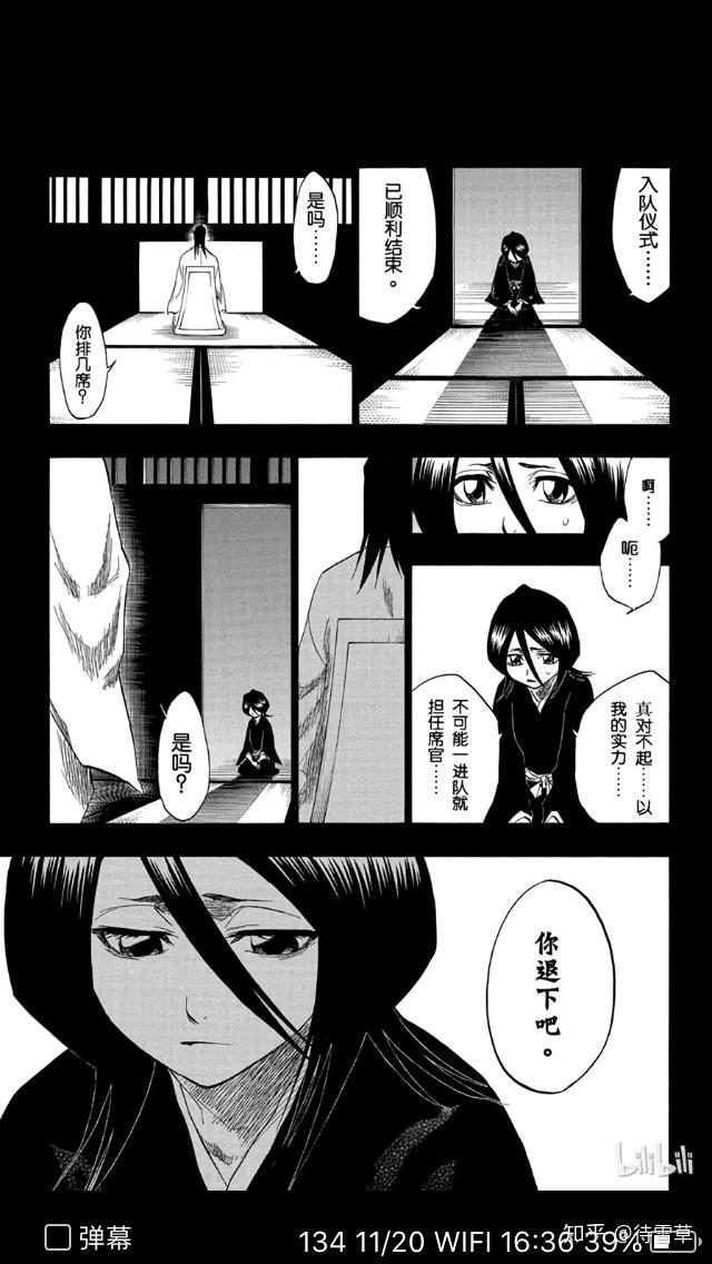 bleach人物解析朽木露琪亚四朽木白哉与朽木露琪亚