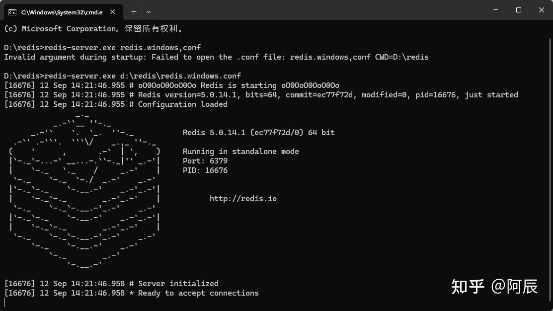 Install Redis Windows Server 2016