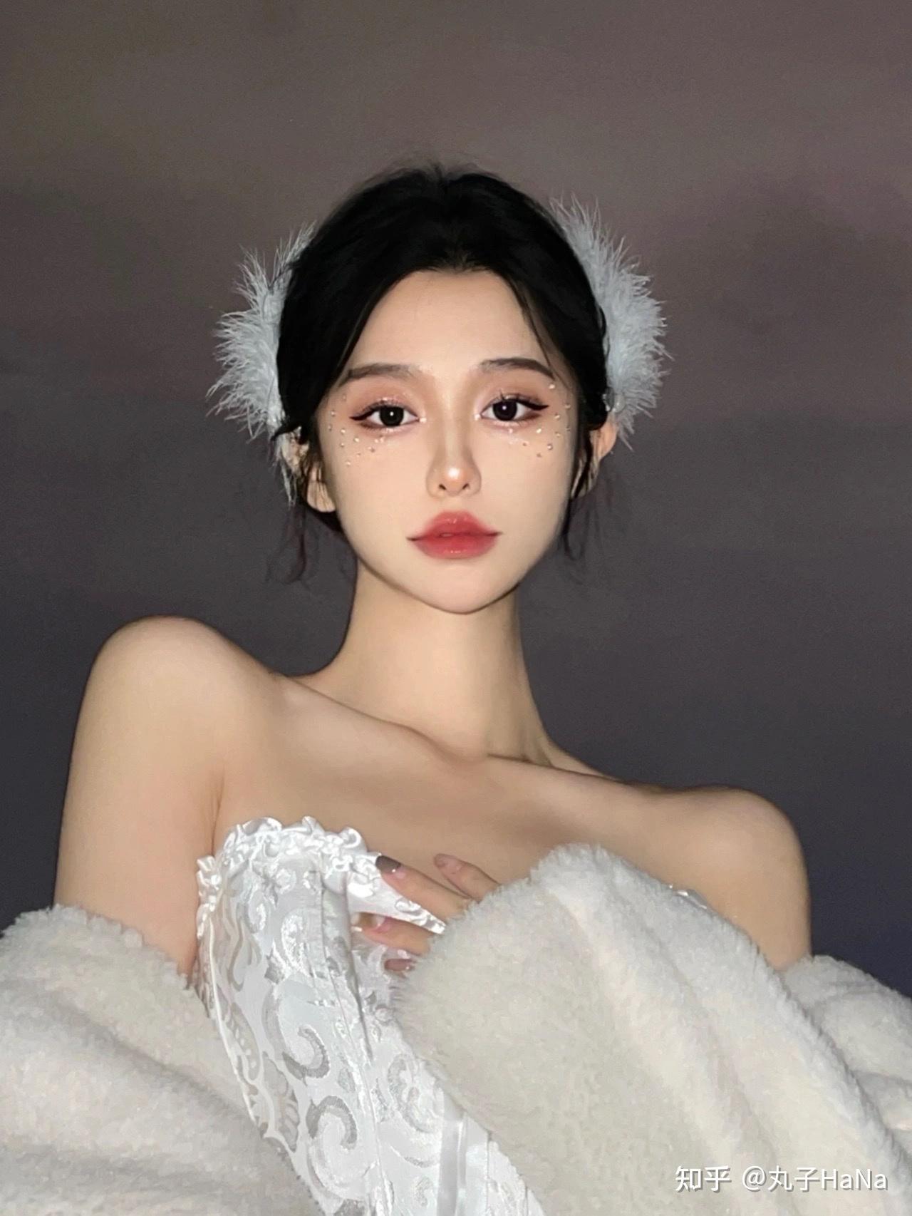 创意妆06冬日里的白天鹅