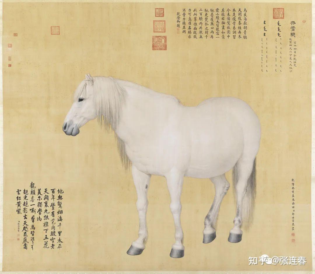 马：昭陵六骏、八骏图和诗经 - 知乎