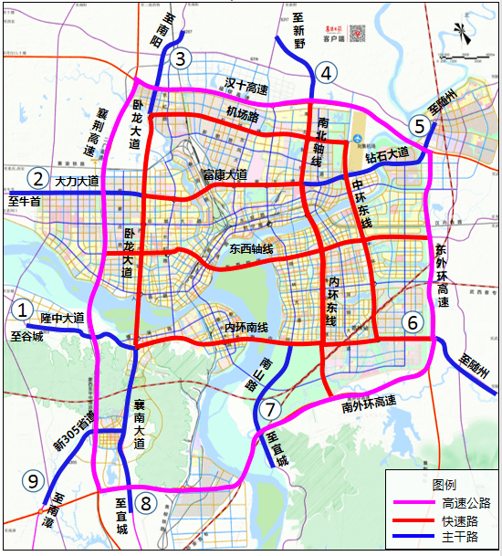 襄阳内环线提速改造图片