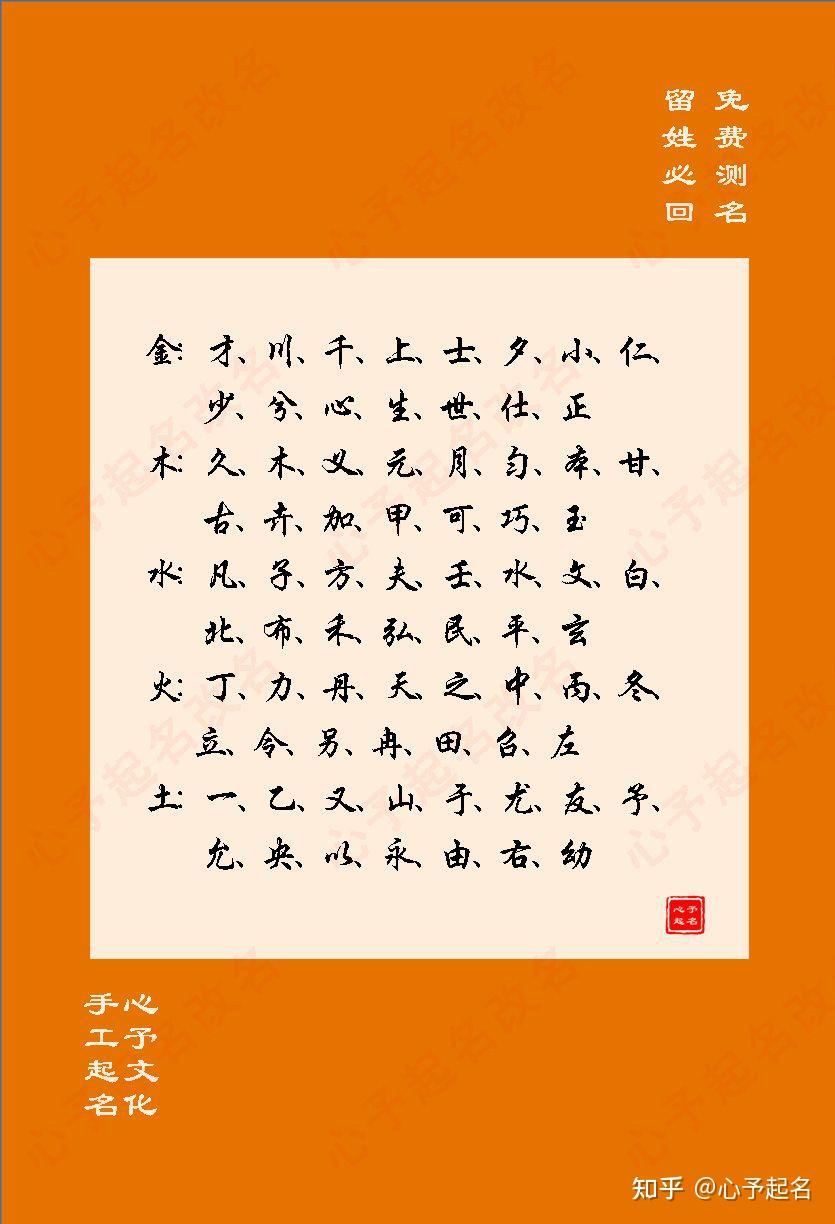 笔画极少的名字用字展示 - 知乎