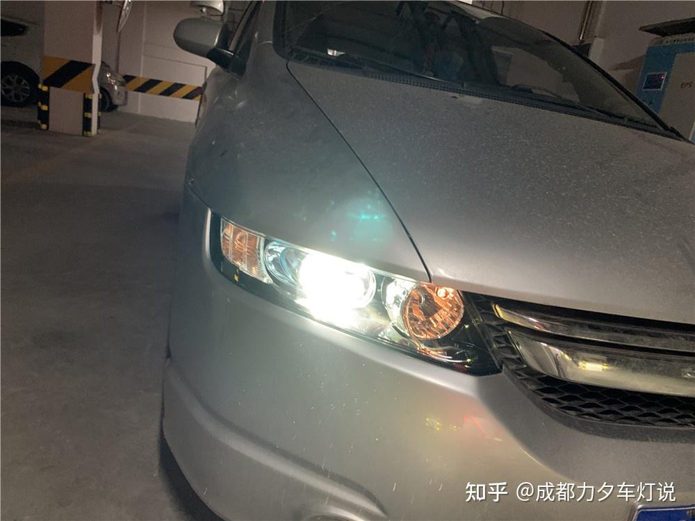 成都明锐改装氙气大灯透镜升级双光透镜案例