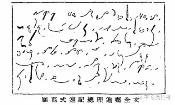 中外各式手写速记美学鉴赏 - 知乎
