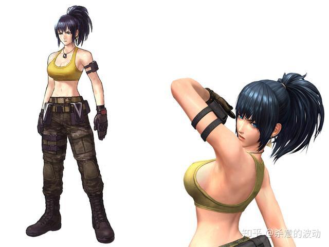 《拳皇》历代美女格斗家身材变化赏析,女神的进化史