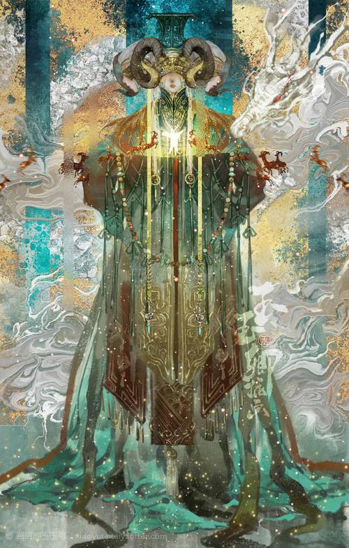 国家宝藏-四羊方尊拟人国家宝藏-西汉长信宫灯拟人国家宝藏-明孝靖