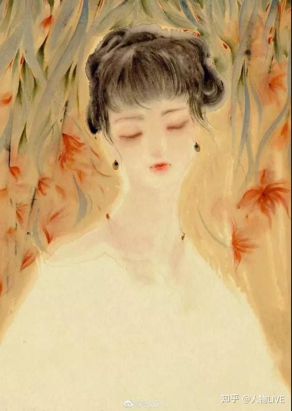 美女画师张渔的成名之路：她一出手，就让水墨中国风惊艳3亿人 - 知乎