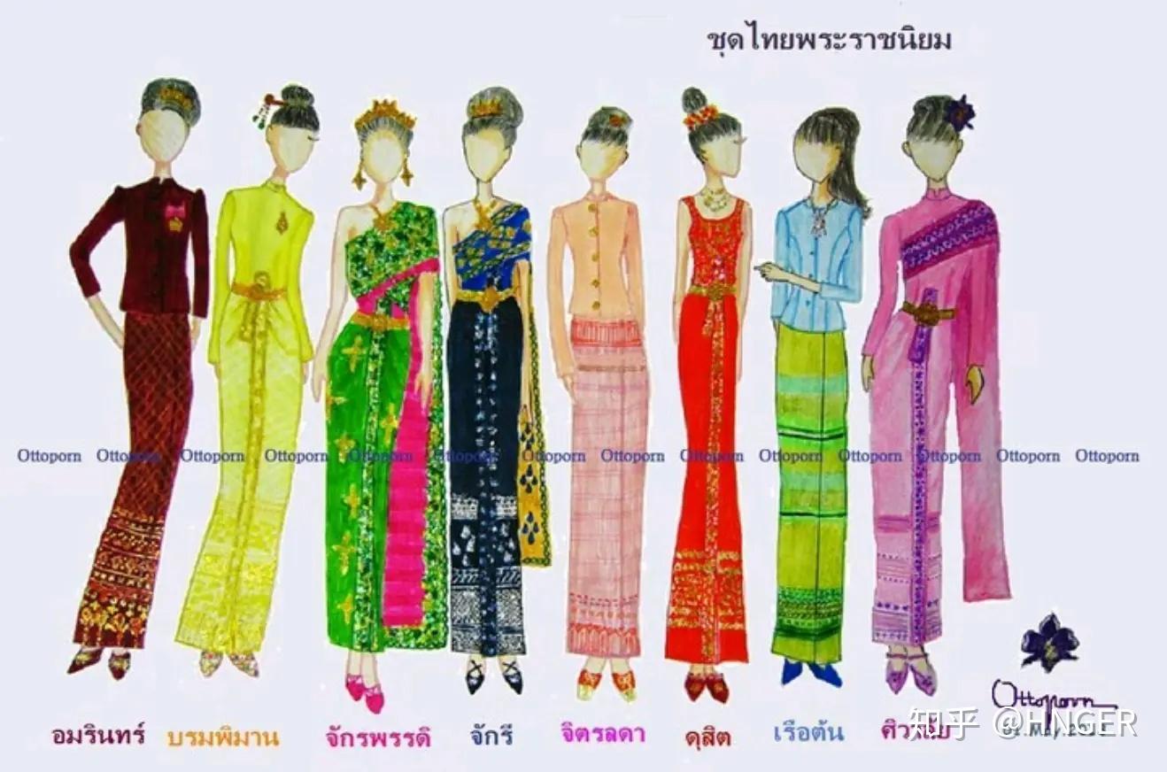泰国王室都是时尚达人，妙手打造泰服文化