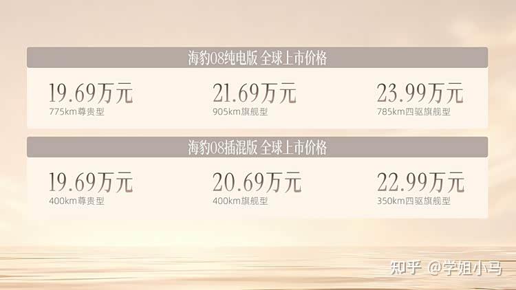比亚迪海豹08上市19.69万元起 技术下放重构旗舰家轿市场