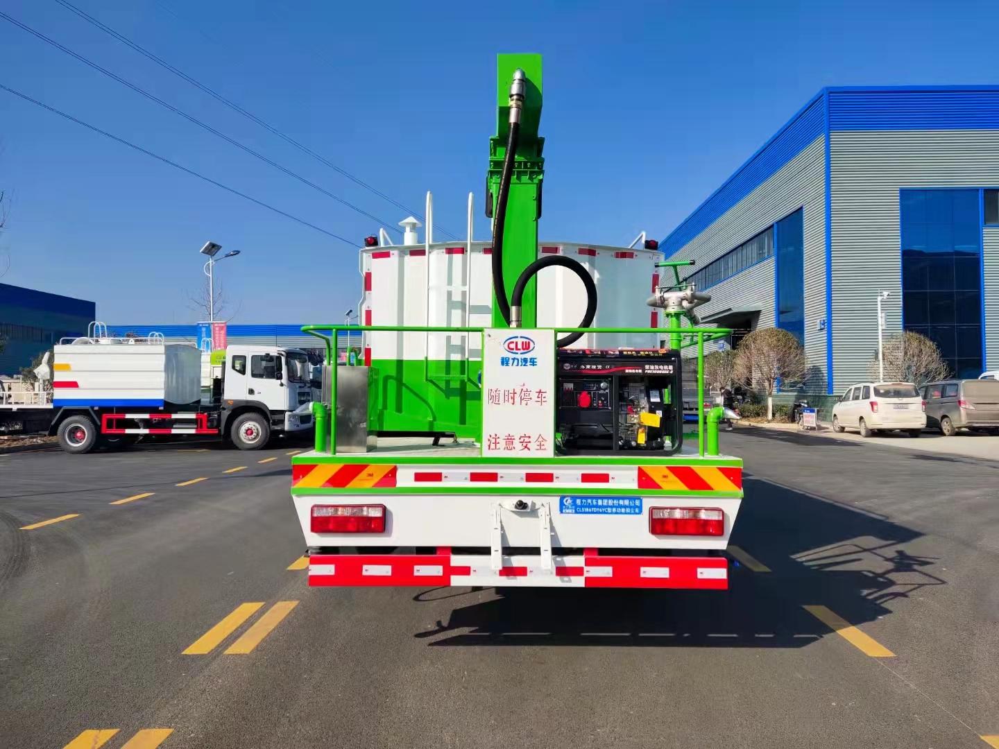 东风12方铁路抑尘车价格铁路站台抑尘剂喷洒车防冻液喷洒车多少钱