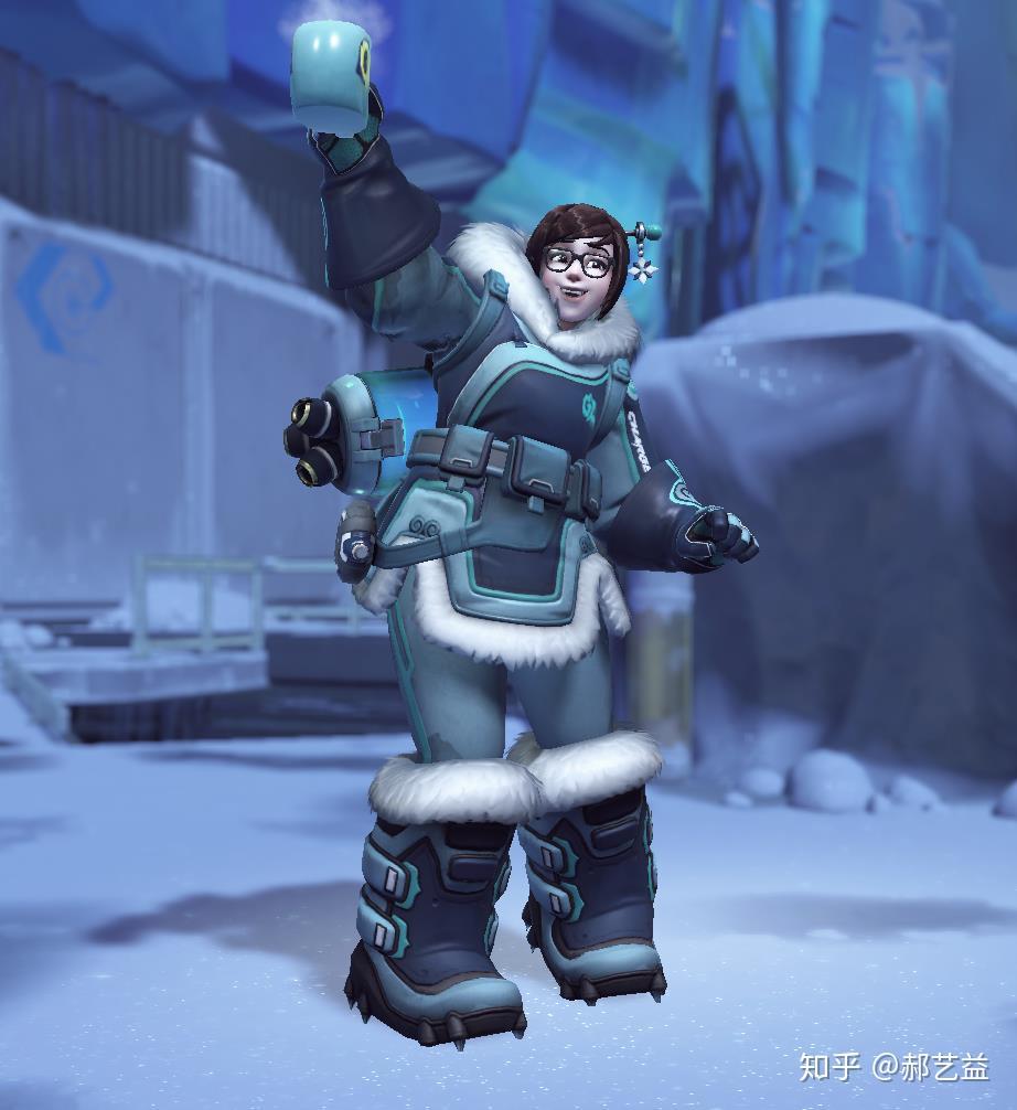 【艺心益意】守望先锋 2020 雪国仙境 冰雪节 圣诞节 皮肤测评