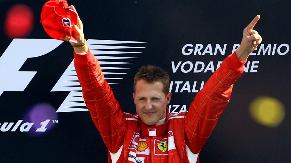 f1十大车手第2位7冠王舒马赫