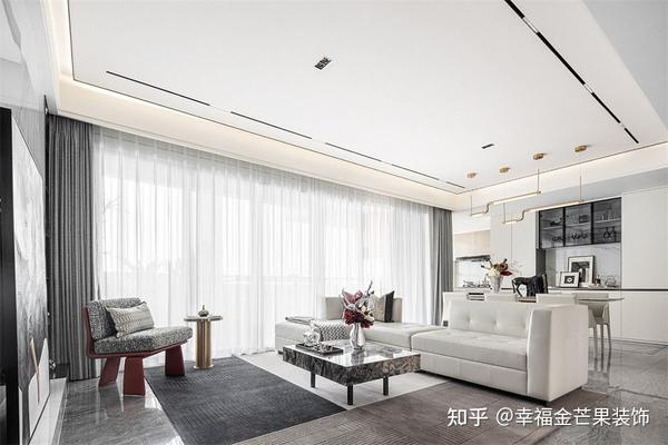 【幸福金芒果】昆明融创文旅城装修149㎡，现代简约风格参考 - 知乎