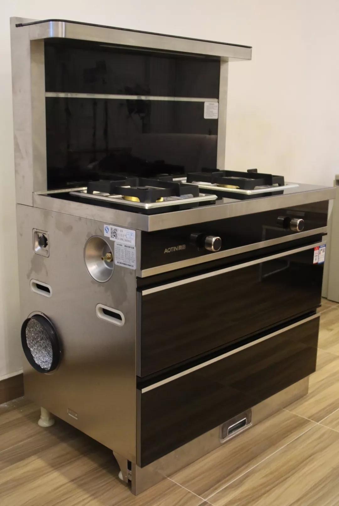 我家厨房常打开开放美味等你奥田jjztx2a3s集成灶真评实测