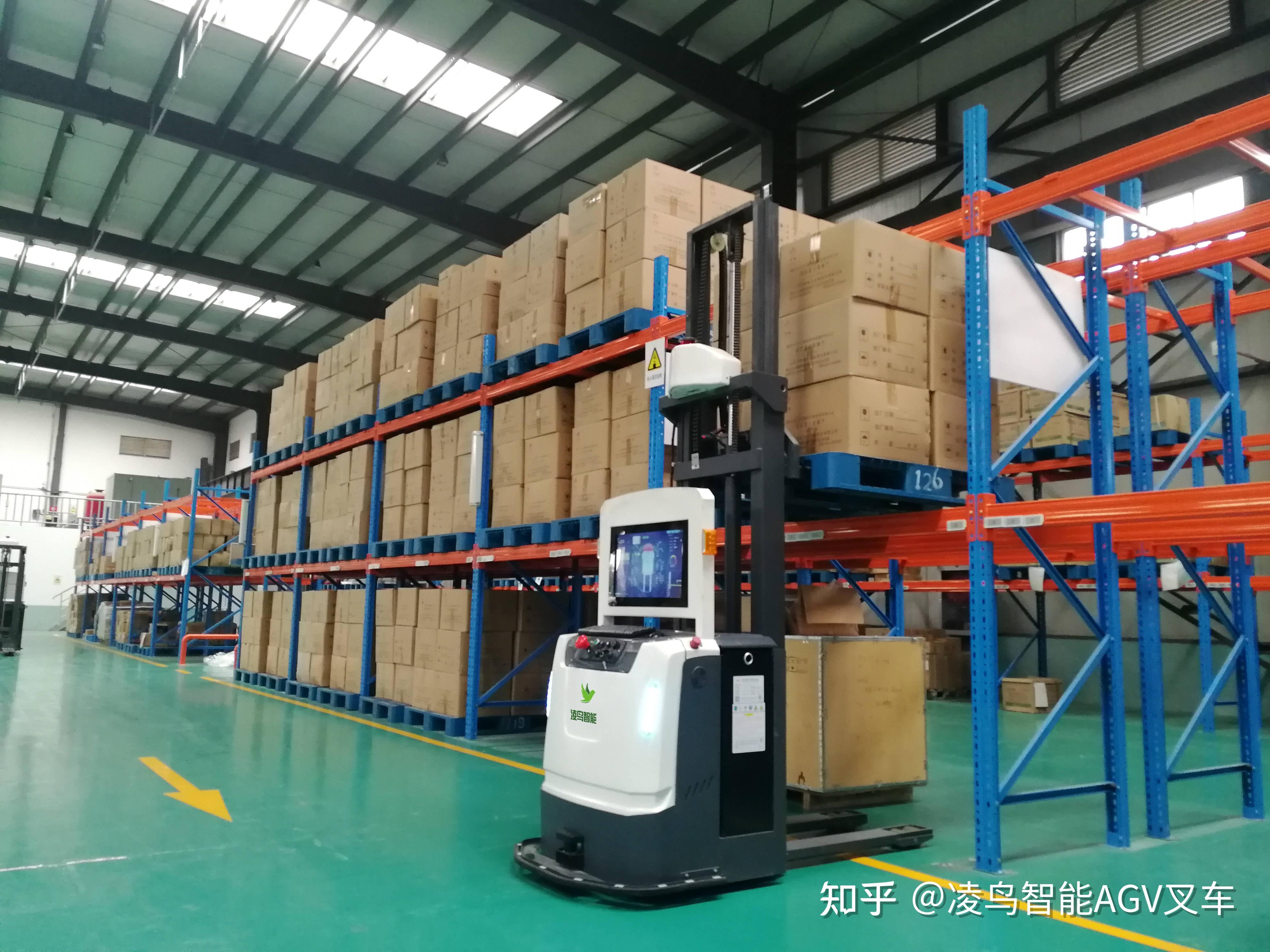 AGV仓储物流作业流程:从入库到出库 - 知乎
