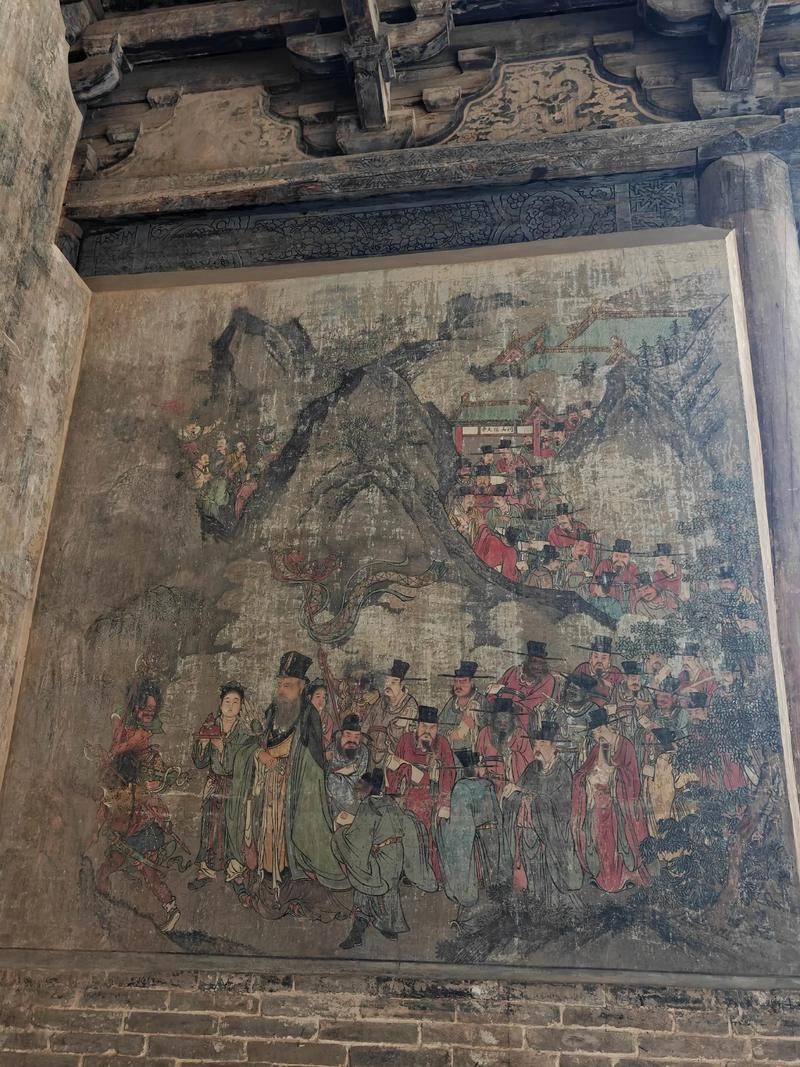山西新绛县稷益庙-正殿:明代壁画 - 知乎