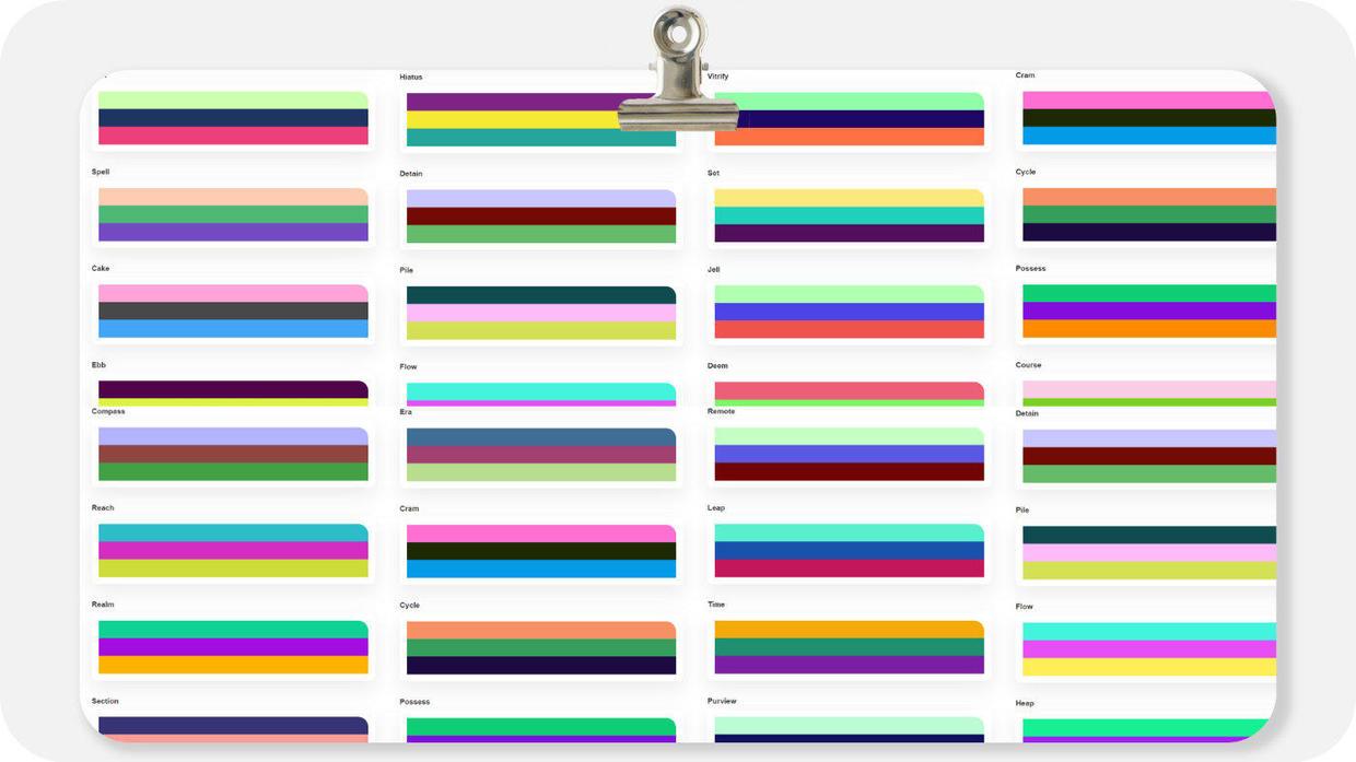 同样在三色搭配里,也有明,暗的区分.