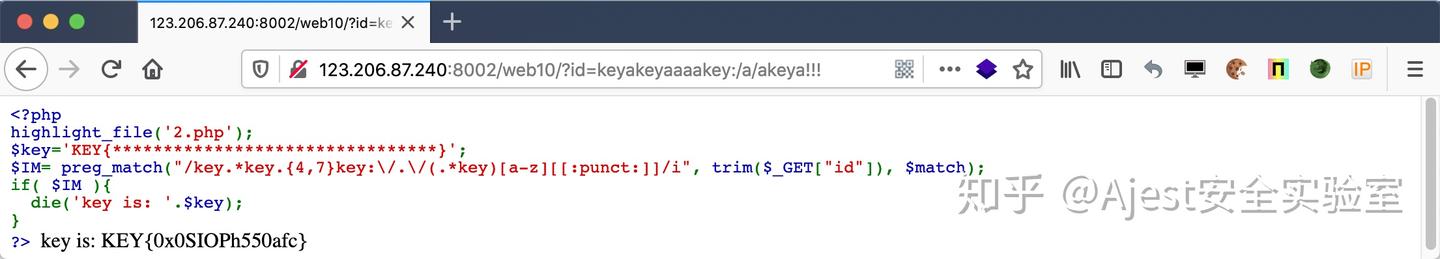 [CTF]BugkuCTF - Web - 字符？正则？ - 知乎