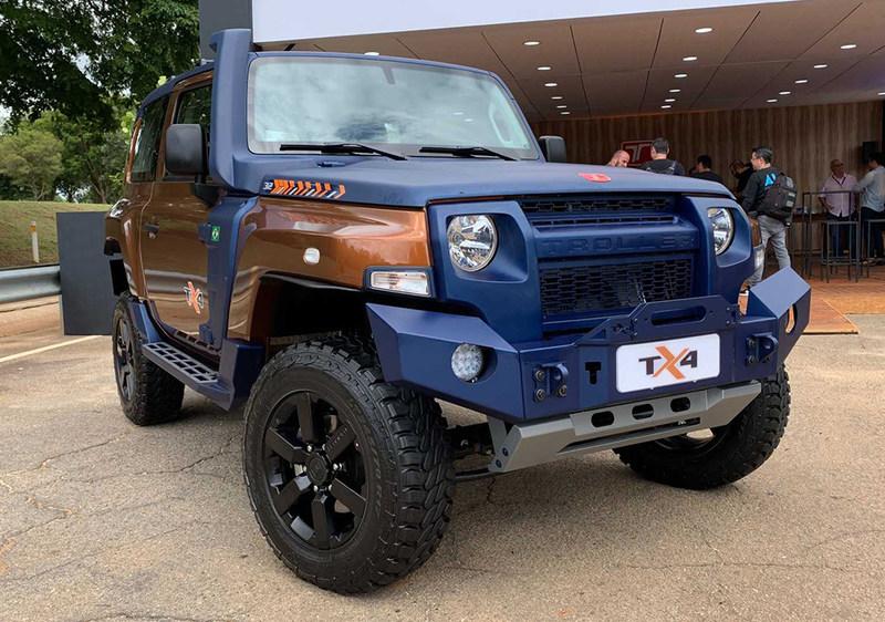 硬派小坦克 福特发布新款troller tx4越野车 - 知乎