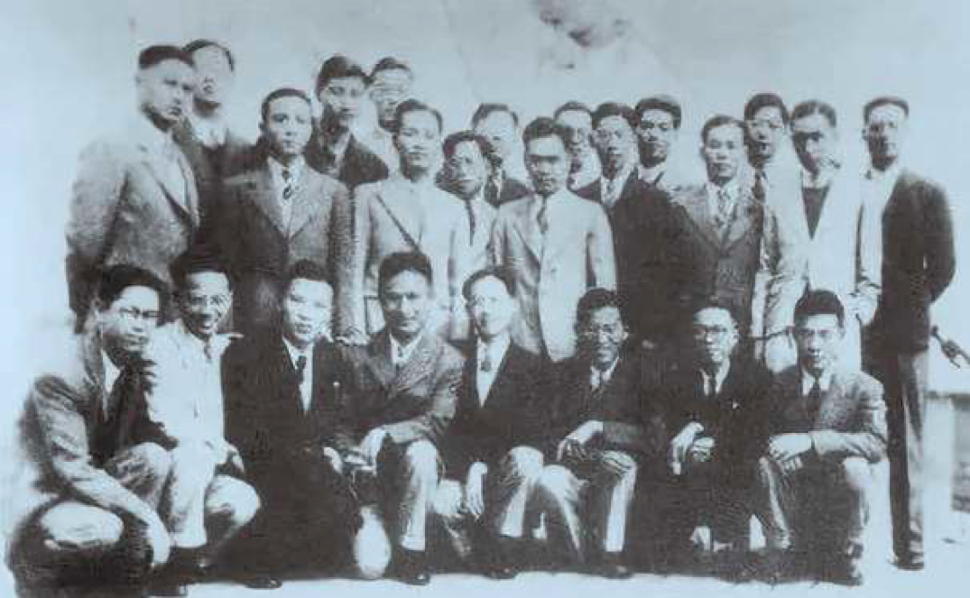 1940 年 8 月,第七届中英庚款留学生在俄国「皇后号」邮轮上.