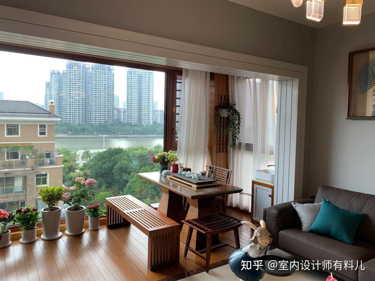 别浪费阳台面积,改造成小茶室,简直不要太香! - 知乎
