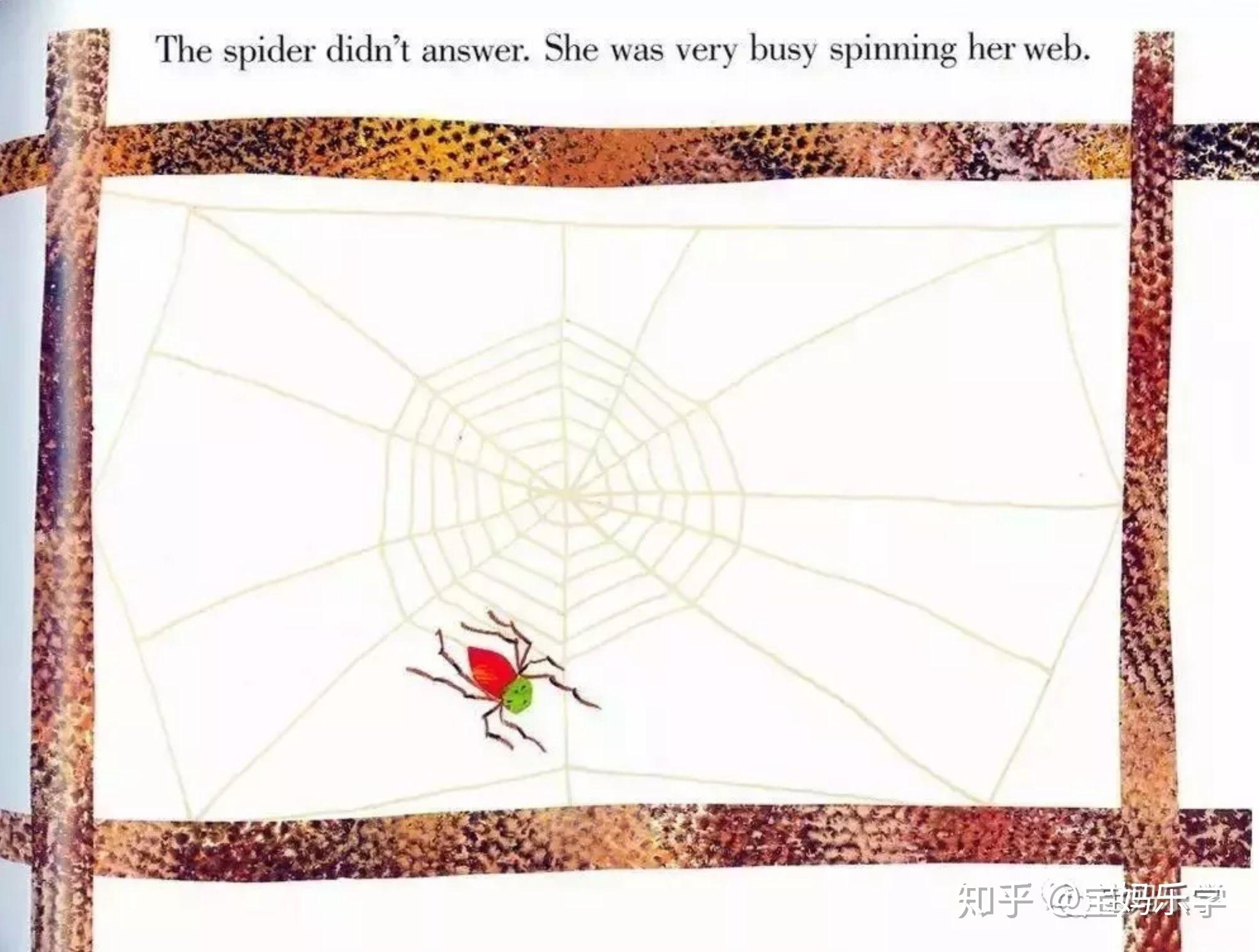 卡尔爷爷的经典绘本:《the very busy spider 》 好忙好忙的蜘蛛
