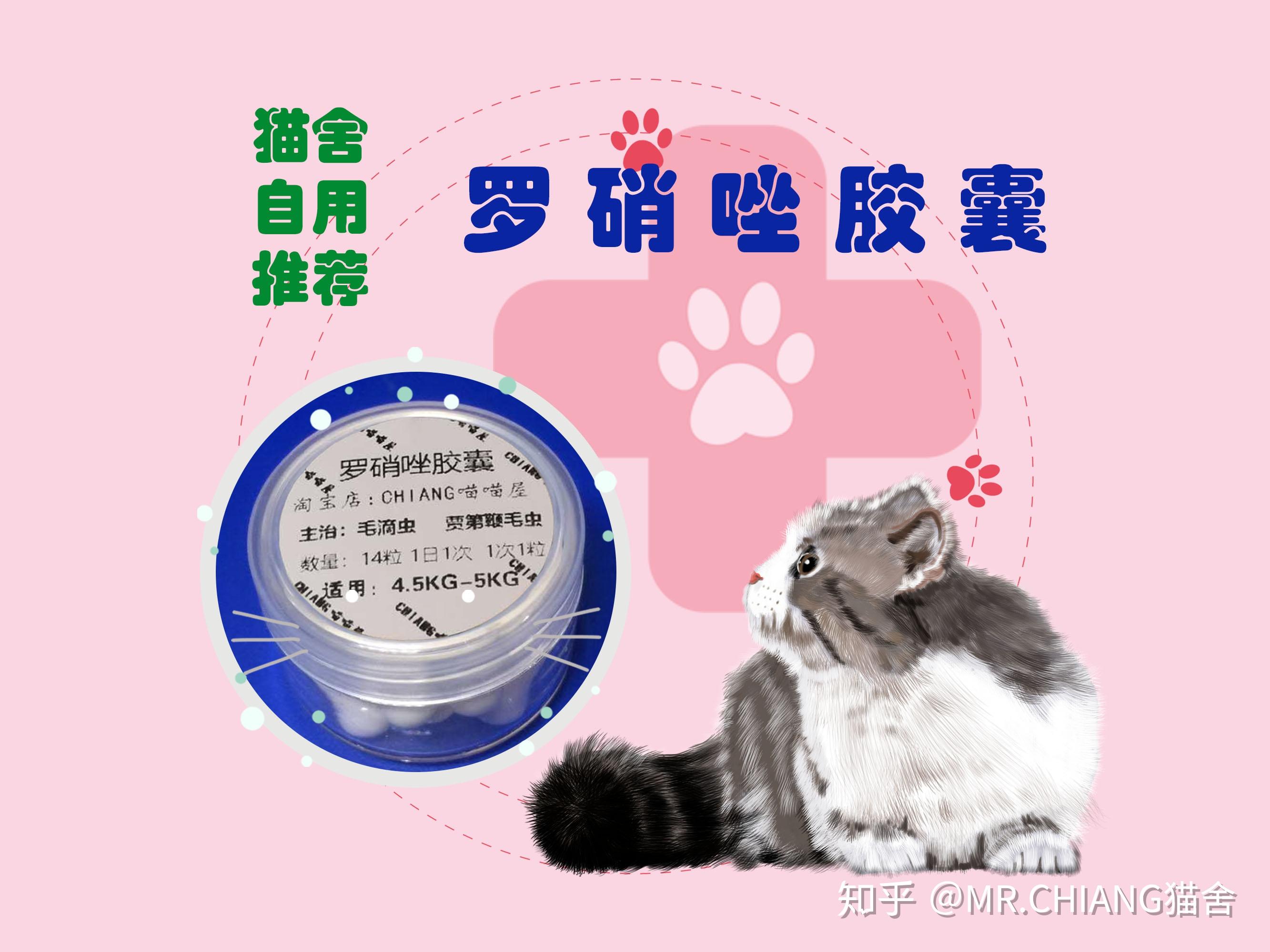 猫咪治疗胎儿三毛滴虫使用罗硝唑分享
