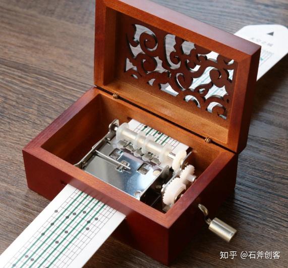 动手做一个充满艺术气息的纸带音乐盒