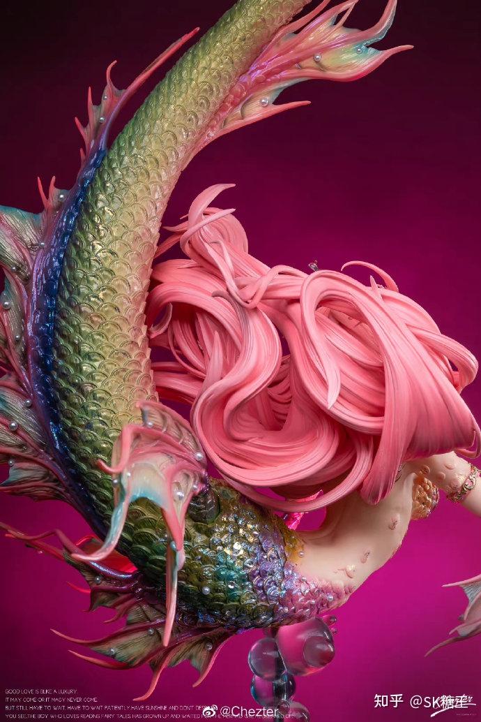 糖王周毅最新手办《"dont cry"-美人鱼》 - 知乎