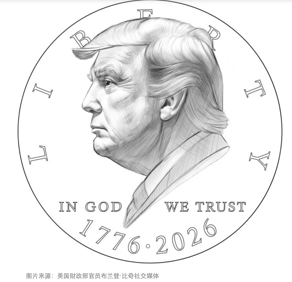美国或将发行印有特朗普头像的1 美元硬币，初稿已曝光，如何看待？这在法律上有争议吗？ - 知乎
