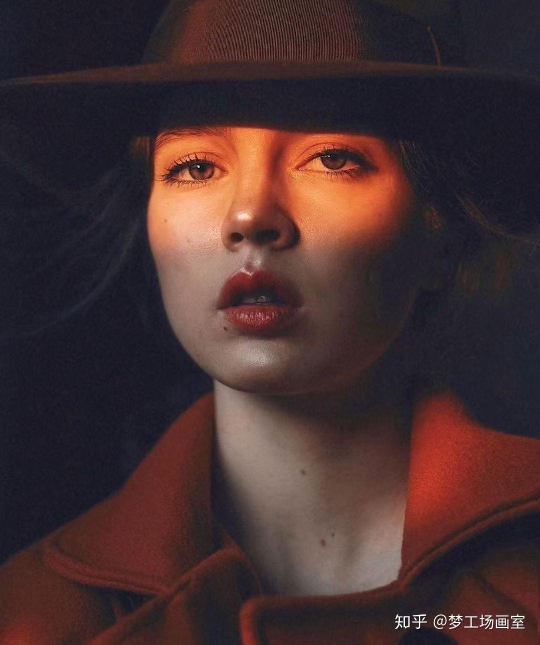 梦工场|绘画素材参考·光影肖像 67