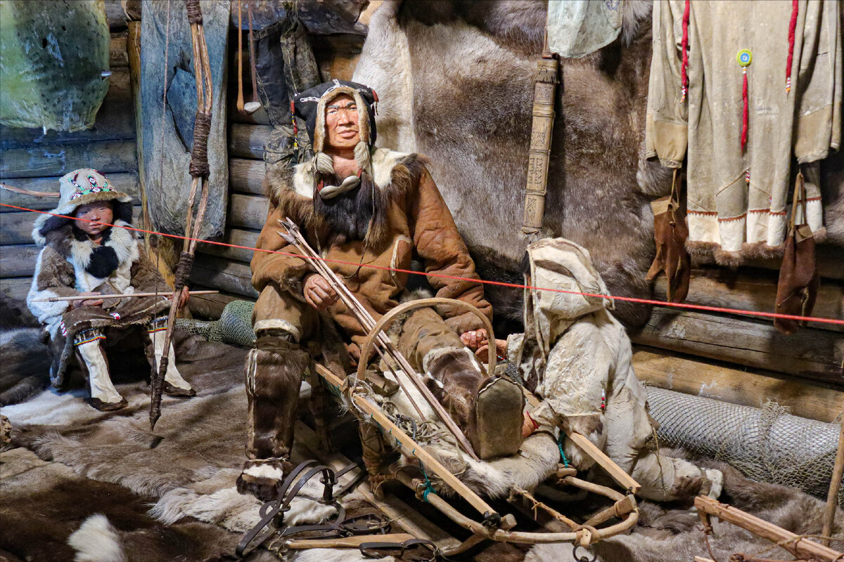 科里亚克人是俄罗斯远东地区的一个少数民族.