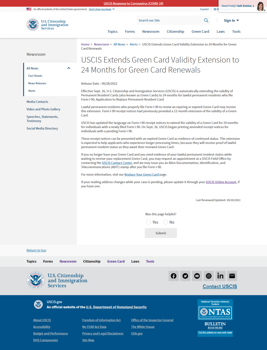 新政：美国绿卡延期若超时，自动延长2年有效期- 知乎