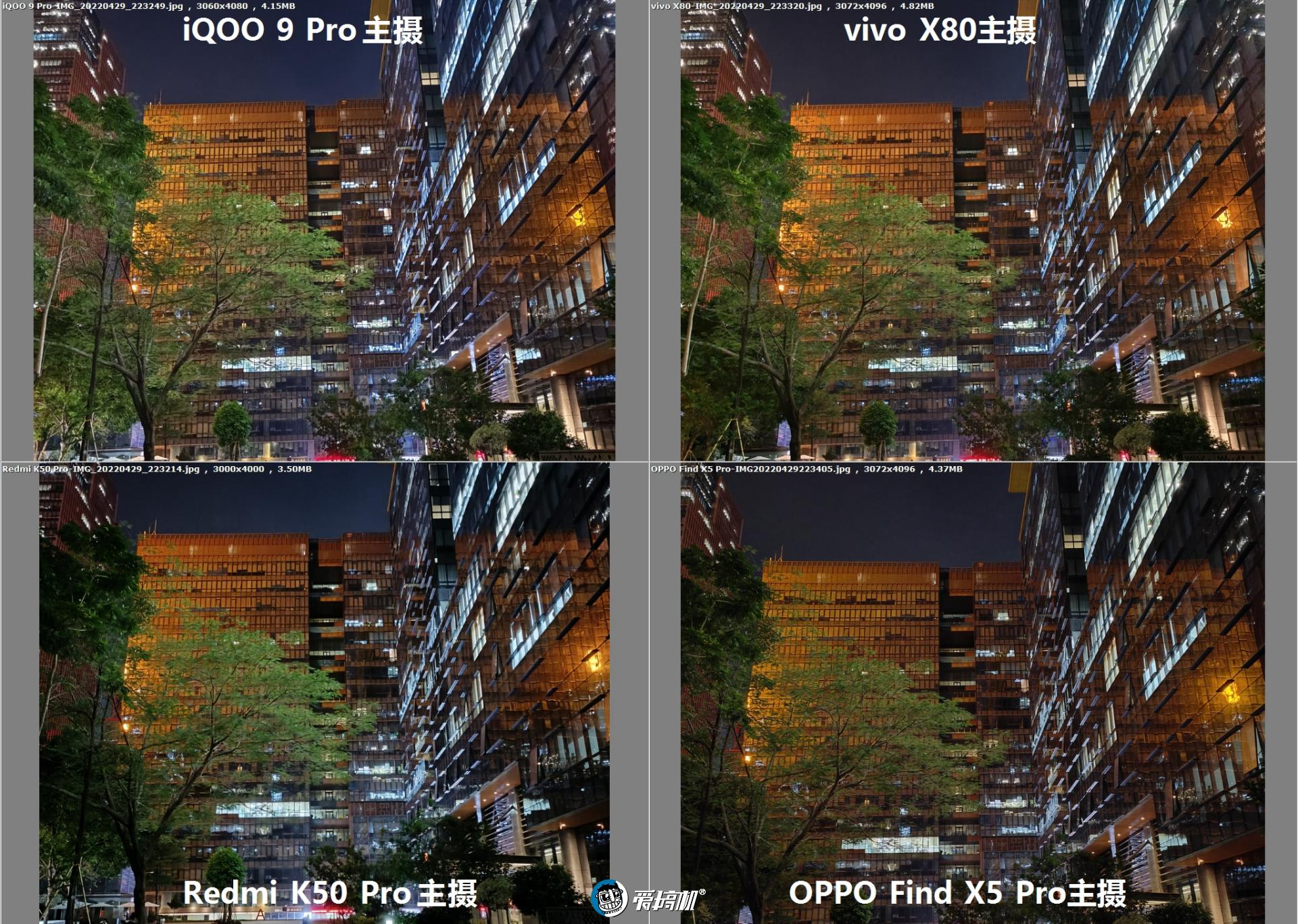 vivox80拍照简评对比k50profindx5proiqoo9pro