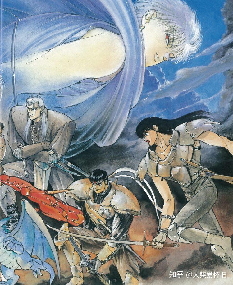 经典鉴赏14魔法暴力美学的极致暗黑的破坏神bastard原画赏析